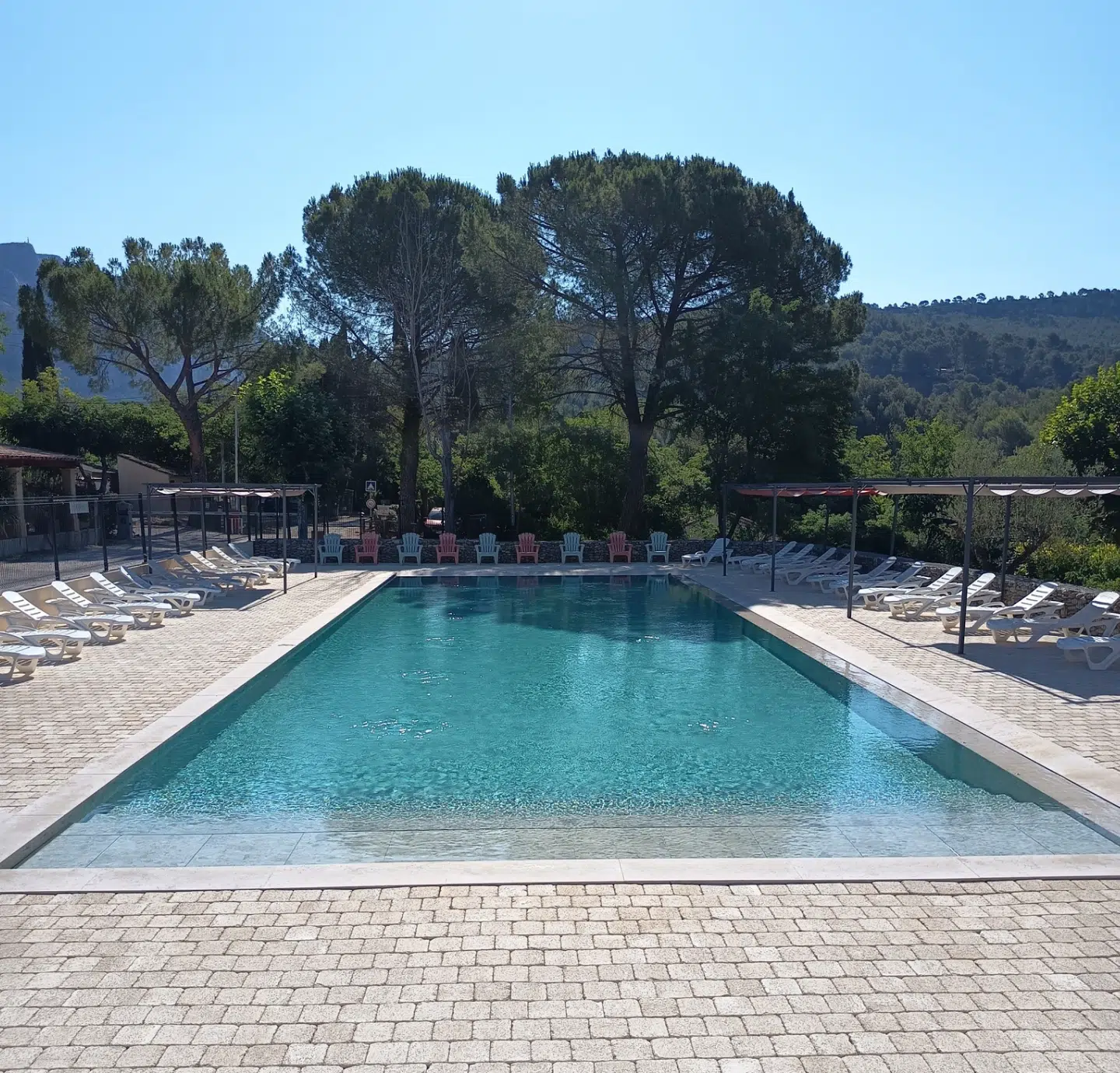 Camping Sainte-Victoire Schwimmbad Ruhig Aix-en-Provence Marseille Cassis